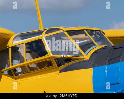 REGION MOSKAU, FLUGPLATZ CHERNOE, 22. Mai 2021: Flugzeug an-2 das Sky Aviation Festival, Theorie und Praxis Stockfoto