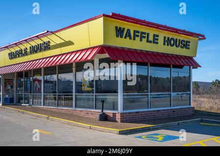 Waffle House Restaurant in Jasper, Alabama. (USA) Stockfoto