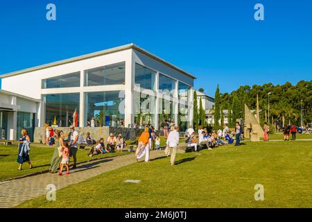 Eröffnung Des Atchugarry Museum Für Zeitgenössische Kunst, Uruguay Stockfoto