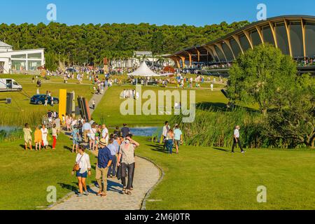 Eröffnung Des Atchugarry Museum Für Zeitgenössische Kunst, Uruguay Stockfoto