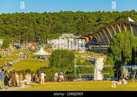 Eröffnung Des Atchugarry Museum Für Zeitgenössische Kunst, Uruguay Stockfoto