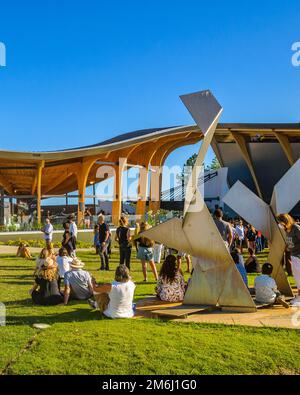 Eröffnung Des Atchugarry Museum Für Zeitgenössische Kunst, Uruguay Stockfoto