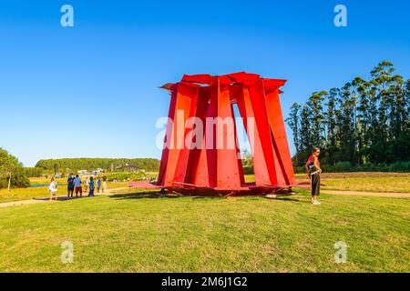 Eröffnung Des Atchugarry Museum Für Zeitgenössische Kunst, Uruguay Stockfoto