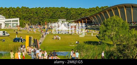 Eröffnung Des Atchugarry Museum Für Zeitgenössische Kunst, Uruguay Stockfoto