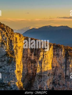 Beloi Aussichtspunkt, Vikos Nationalpark, Griechenland Stockfoto