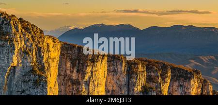 Beloi Aussichtspunkt, Vikos Nationalpark, Griechenland Stockfoto