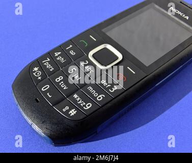 Altes Nokia-Monoblock-Handy Stockfoto