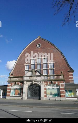 Fischhalle Kiel Stockfoto