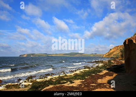 Traumhafte Landschaft von Klein Zicker auf der Ostseeinsel RÃ¼gen Stockfoto