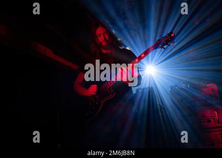 Bergen, Norwegen. 22., 2022. Oktober. Die amerikanische Metallband Irist spielt ein Live-Konzert im Kulturhuset in Bergen. (Foto: Gonzales Photo - Jarle H. Moe). Stockfoto