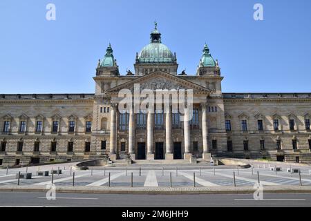Bundesverwaltungsgericht, Leipzig Stockfoto