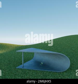 3D Render, 3D Illustration Stockfoto