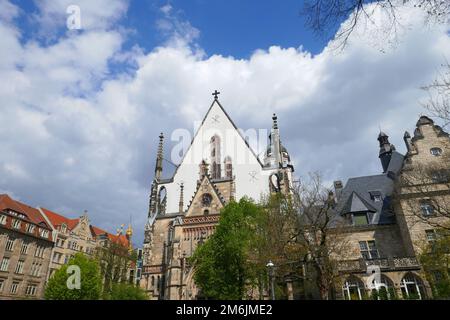 Thomas-Kirche in Leipzig Sachsen Stockfoto