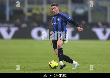 Mailand, Italien. 4. Januar 2023. Robin Gosens vom FC Internazionale beim Spiel der Serie A in Giuseppe Meazza, Mailand. Der Bildausdruck sollte lauten: Jonathan Moscrop/Sportimage Credit: Sportimage/Alamy Live News Stockfoto