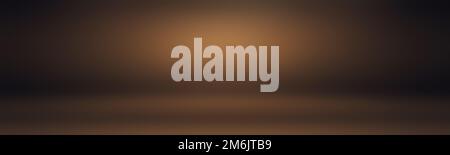 Abstrakte glatt Braun wand hintergrund Layout Design, Studio, Zimmer, Web Template, Business Report mit glatten Kreis gradient Farbe Stockfoto