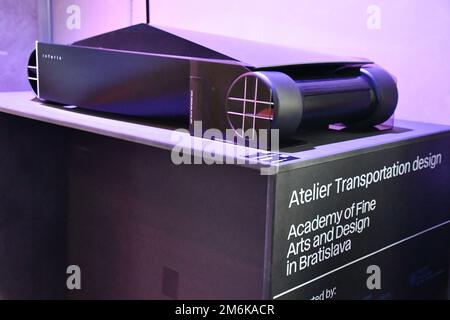 Slowakischer Pavillon auf der Expo 2020 in Dubai, Vereinigte Arabische Emirate Stockfoto