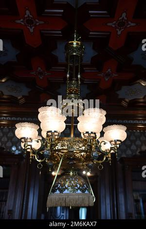 Lockwood-Mathews Mansion Museum in Norwalk, Connecticut Stockfoto