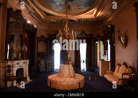 Lockwood-Mathews Mansion Museum in Norwalk, Connecticut Stockfoto