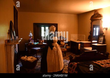 Lockwood-Mathews Mansion Museum in Norwalk, Connecticut Stockfoto