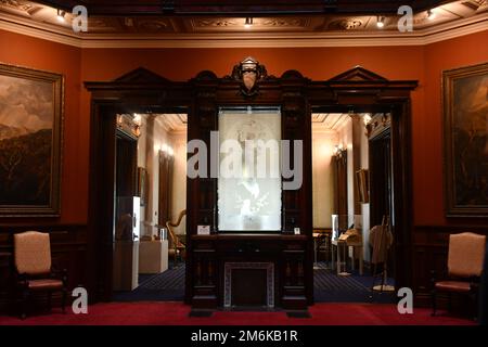 Lockwood-Mathews Mansion Museum in Norwalk, Connecticut Stockfoto