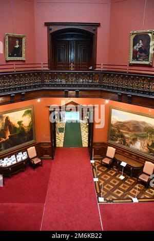 Lockwood-Mathews Mansion Museum in Norwalk, Connecticut Stockfoto
