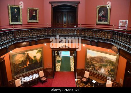 Lockwood-Mathews Mansion Museum in Norwalk, Connecticut Stockfoto