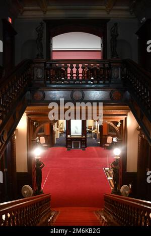 Lockwood-Mathews Mansion Museum in Norwalk, Connecticut Stockfoto