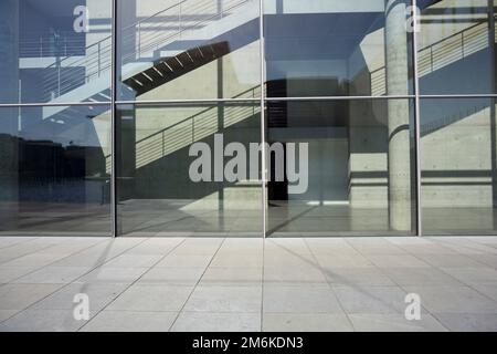 Berlin, Deutschlands zentrales Regierungsgebäude Stockfoto