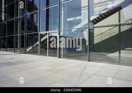 Berlin, Deutschlands zentrales Regierungsgebäude Stockfoto