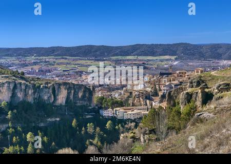 Blick auf Cuenca, Spanien Stockfoto