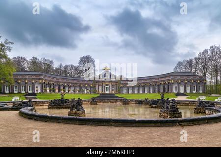 Neues Schloss in der Einsiedelei, Bayreuth, Deutschland Stockfoto