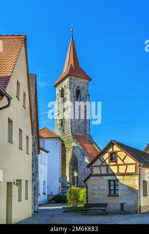 St. Leonhard Kirche, Lauf an der Pegnitz, Deutschland Stockfoto