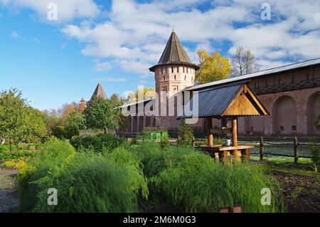 Im Klostergarten Stockfoto