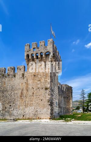 Burg Kamerlengo, Trogir, Kroatien Stockfoto