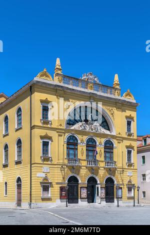 Kroatischen Nationaltheater in Split Stockfoto