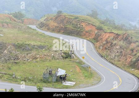 Dorfumwelt in Timor-Leste Stockfoto