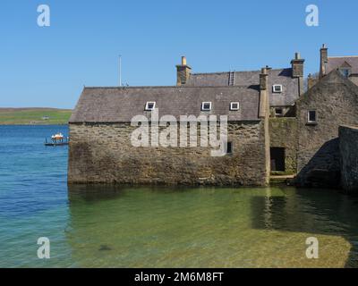 Lerwick auf der shetland-Insel Stockfoto