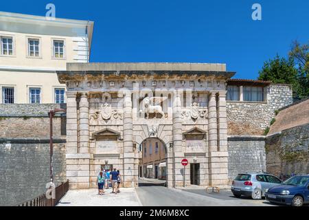 Land Gate, Zadar, Kroatien Stockfoto