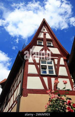 Lauf an der Pegnitz ist eine Stadt in Bayern mit vielen historischen Sehenswürdigkeiten Stockfoto