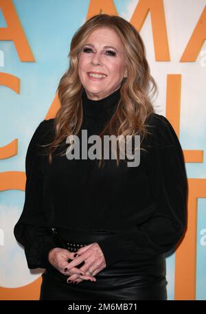 Rita Wilson nimmt am 16. Dezember 2022 im Corinthia Hotel in London, England, an der Fotokonferenz „Ein Mann namens Otto“ Teil. Stockfoto