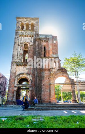 Quang Tri, Vietnam - 18. August 2022 - die Kirche La Vang ist einen Besuch wert, die zu der Zeit erbaut wurde, als die Regierung die Christens tötete, eine Pilgerreise Stockfoto