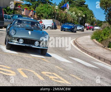 FERRARI 250 Tour de France Poltu Quatu Classic Stockfoto