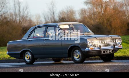 1964 grauer Vauxhall Victor Oldtimer Stockfoto