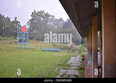 Dorfumwelt in Timor-Leste Stockfoto