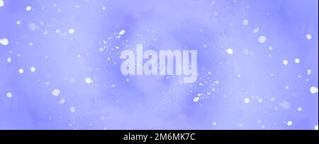 Indigo-Farbmuster. Violetter Hintergrund. Abstraktes Modedesign. Stockfoto