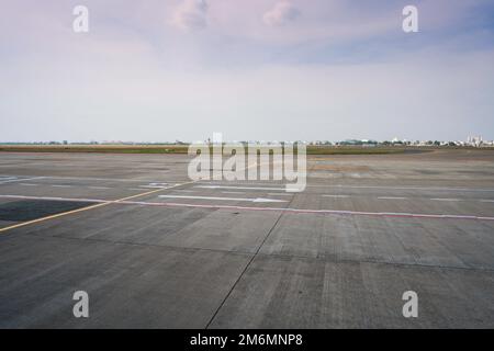 Flughafen Triest in Italien Stockfoto