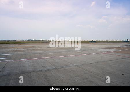 Flughafen Triest in Italien Stockfoto