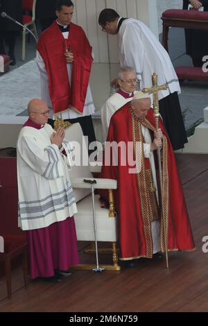 Rom, . 05. Januar 2023. Vatikan. 5. Januar 2023. Papst Franziskus In St