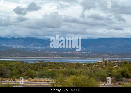 Ein Blick auf Tonto National Forest, Arizona Stockfoto