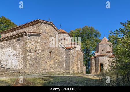 Das architektonische Ensemble Dzveli (alt) Shuamta, Georgia Stockfoto